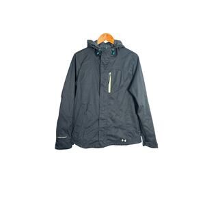 Under Armour Black Jacket with Green Accents